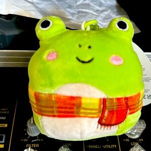 Squishmallow Wendy the Frog 3.5" Clip UltraSoft Stuffed Easter Holiday Plush NWT